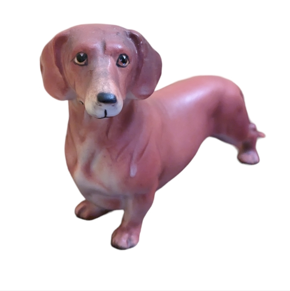 Vintage Dachshund Bone China Collectible